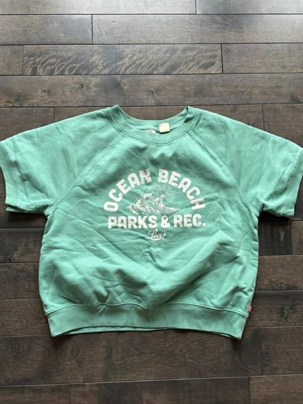 Levi's Ocean Beach Short Sleeve Terry Sweatshirt